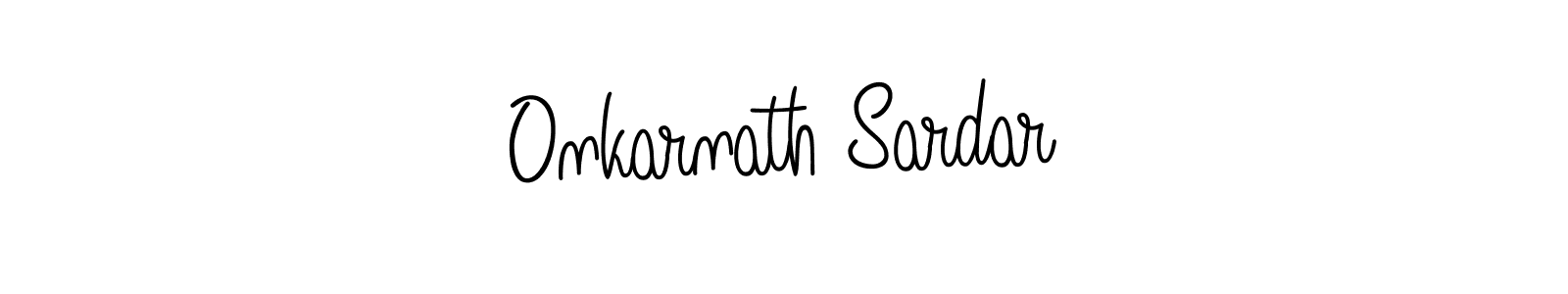 How to make Onkarnath Sardar signature? Angelique-Rose-font-FFP is a professional autograph style. Create handwritten signature for Onkarnath Sardar name. Onkarnath Sardar signature style 5 images and pictures png