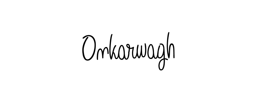 Design your own signature with our free online signature maker. With this signature software, you can create a handwritten (Angelique-Rose-font-FFP) signature for name Onkarwagh. Onkarwagh signature style 5 images and pictures png