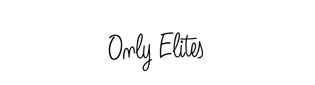 Make a short Only Elites signature style. Manage your documents anywhere anytime using Angelique-Rose-font-FFP. Create and add eSignatures, submit forms, share and send files easily. Only Elites signature style 5 images and pictures png