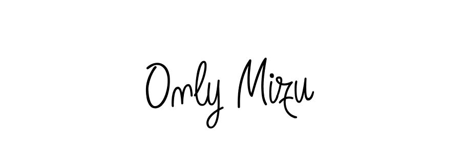 Design your own signature with our free online signature maker. With this signature software, you can create a handwritten (Angelique-Rose-font-FFP) signature for name Only Mizu. Only Mizu signature style 5 images and pictures png