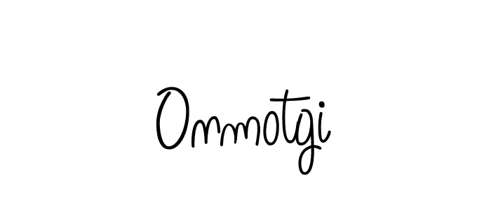 How to Draw Onmotgi signature style? Angelique-Rose-font-FFP is a latest design signature styles for name Onmotgi. Onmotgi signature style 5 images and pictures png
