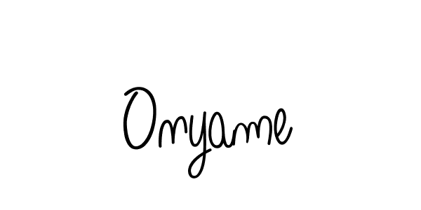Once you've used our free online signature maker to create your best signature Angelique-Rose-font-FFP style, it's time to enjoy all of the benefits that Onyame name signing documents. Onyame signature style 5 images and pictures png