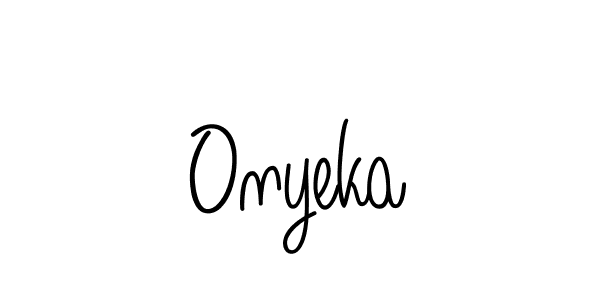 Once you've used our free online signature maker to create your best signature Angelique-Rose-font-FFP style, it's time to enjoy all of the benefits that Onyeka name signing documents. Onyeka signature style 5 images and pictures png