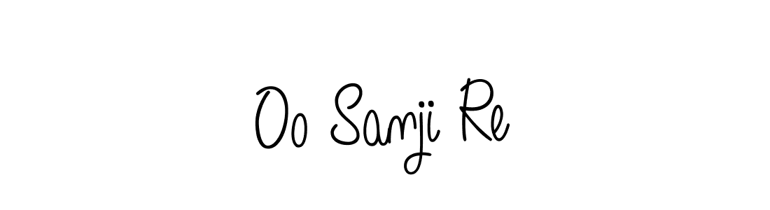 Make a beautiful signature design for name Oo Sanji Re. With this signature (Angelique-Rose-font-FFP) style, you can create a handwritten signature for free. Oo Sanji Re signature style 5 images and pictures png