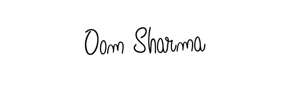 Create a beautiful signature design for name Oom Sharma. With this signature (Angelique-Rose-font-FFP) fonts, you can make a handwritten signature for free. Oom Sharma signature style 5 images and pictures png