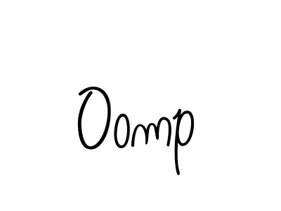 Also we have Oomp name is the best signature style. Create professional handwritten signature collection using Angelique-Rose-font-FFP autograph style. Oomp signature style 5 images and pictures png