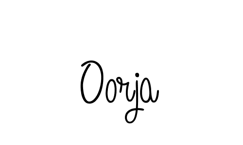 The best way (Angelique-Rose-font-FFP) to make a short signature is to pick only two or three words in your name. The name Oorja include a total of six letters. For converting this name. Oorja signature style 5 images and pictures png