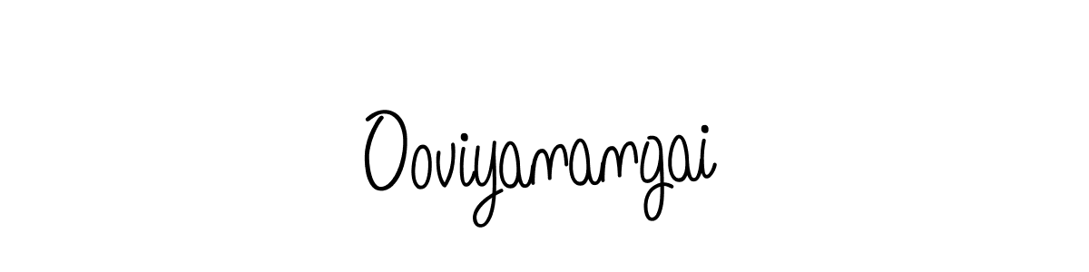 Design your own signature with our free online signature maker. With this signature software, you can create a handwritten (Angelique-Rose-font-FFP) signature for name Ooviyanangai. Ooviyanangai signature style 5 images and pictures png