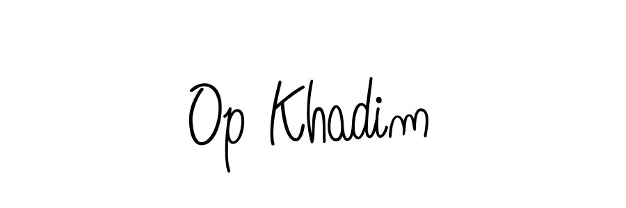 Make a beautiful signature design for name Op Khadim. Use this online signature maker to create a handwritten signature for free. Op Khadim signature style 5 images and pictures png