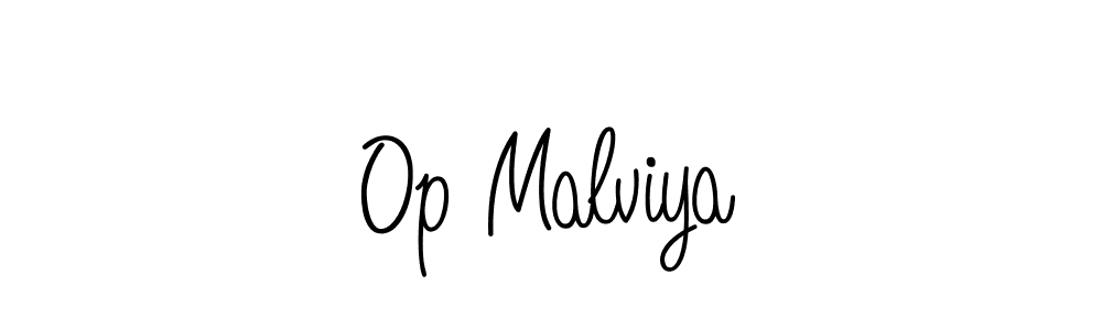 Make a beautiful signature design for name Op Malviya. Use this online signature maker to create a handwritten signature for free. Op Malviya signature style 5 images and pictures png