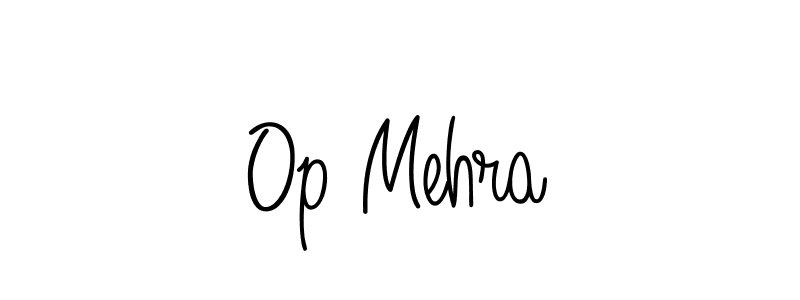 You can use this online signature creator to create a handwritten signature for the name Op Mehra. This is the best online autograph maker. Op Mehra signature style 5 images and pictures png