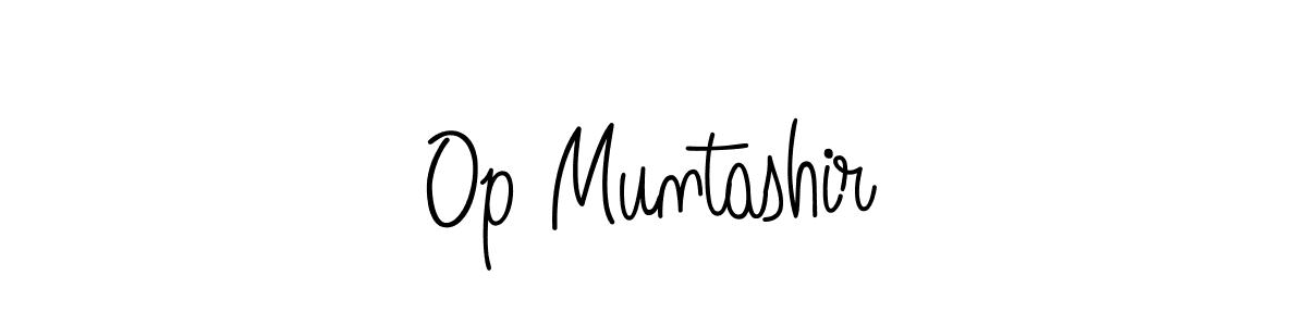 It looks lik you need a new signature style for name Op Muntashir. Design unique handwritten (Angelique-Rose-font-FFP) signature with our free signature maker in just a few clicks. Op Muntashir signature style 5 images and pictures png