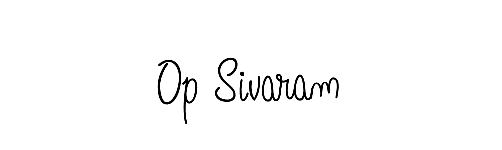 Op Sivaram stylish signature style. Best Handwritten Sign (Angelique-Rose-font-FFP) for my name. Handwritten Signature Collection Ideas for my name Op Sivaram. Op Sivaram signature style 5 images and pictures png