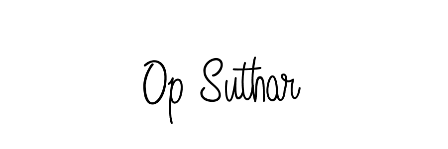 Similarly Angelique-Rose-font-FFP is the best handwritten signature design. Signature creator online .You can use it as an online autograph creator for name Op Suthar. Op Suthar signature style 5 images and pictures png