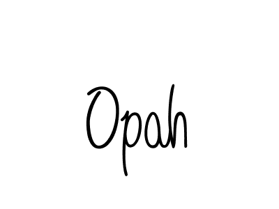 Also we have Opah name is the best signature style. Create professional handwritten signature collection using Angelique-Rose-font-FFP autograph style. Opah signature style 5 images and pictures png