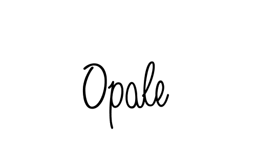 The best way (Angelique-Rose-font-FFP) to make a short signature is to pick only two or three words in your name. The name Opale include a total of six letters. For converting this name. Opale signature style 5 images and pictures png