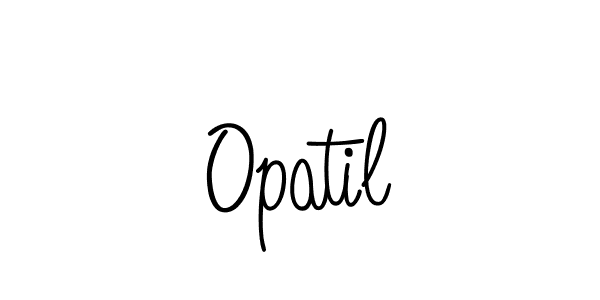 if you are searching for the best signature style for your name Opatil. so please give up your signature search. here we have designed multiple signature styles  using Angelique-Rose-font-FFP. Opatil signature style 5 images and pictures png