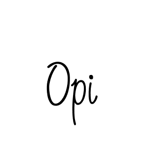 Opi stylish signature style. Best Handwritten Sign (Angelique-Rose-font-FFP) for my name. Handwritten Signature Collection Ideas for my name Opi. Opi signature style 5 images and pictures png