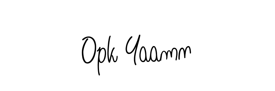 Make a short Opk Yaamn signature style. Manage your documents anywhere anytime using Angelique-Rose-font-FFP. Create and add eSignatures, submit forms, share and send files easily. Opk Yaamn signature style 5 images and pictures png