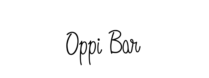 Make a beautiful signature design for name Oppi Bar. Use this online signature maker to create a handwritten signature for free. Oppi Bar signature style 5 images and pictures png