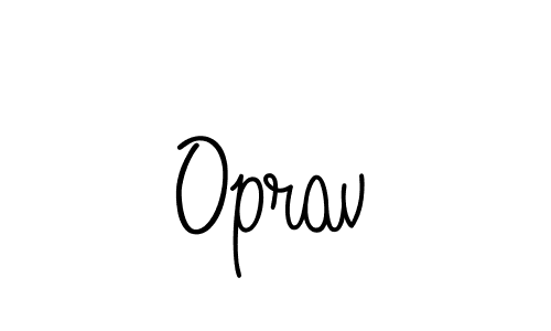 if you are searching for the best signature style for your name Oprav. so please give up your signature search. here we have designed multiple signature styles  using Angelique-Rose-font-FFP. Oprav signature style 5 images and pictures png