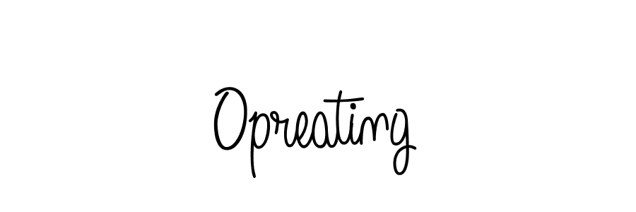 Here are the top 10 professional signature styles for the name Opreating. These are the best autograph styles you can use for your name. Opreating signature style 5 images and pictures png