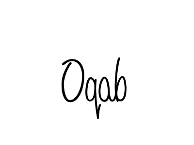 Also we have Oqab name is the best signature style. Create professional handwritten signature collection using Angelique-Rose-font-FFP autograph style. Oqab signature style 5 images and pictures png