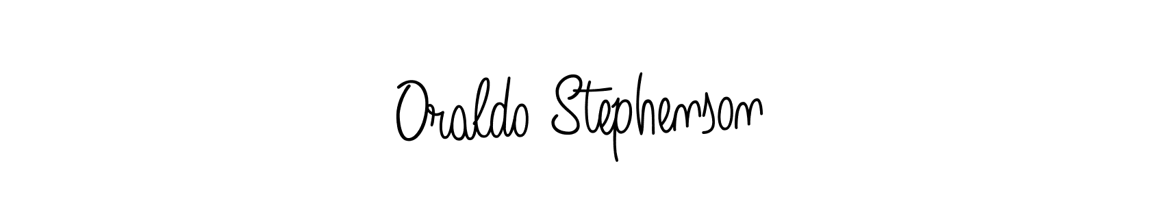 Angelique-Rose-font-FFP is a professional signature style that is perfect for those who want to add a touch of class to their signature. It is also a great choice for those who want to make their signature more unique. Get Oraldo Stephenson name to fancy signature for free. Oraldo Stephenson signature style 5 images and pictures png