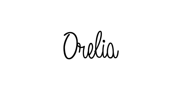 How to make Orelia name signature. Use Angelique-Rose-font-FFP style for creating short signs online. This is the latest handwritten sign. Orelia signature style 5 images and pictures png