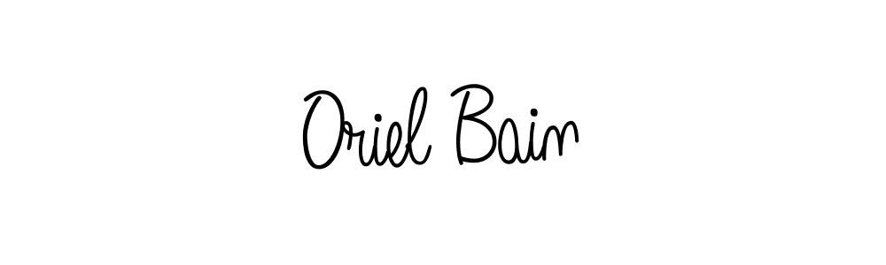 Create a beautiful signature design for name Oriel Bain. With this signature (Angelique-Rose-font-FFP) fonts, you can make a handwritten signature for free. Oriel Bain signature style 5 images and pictures png