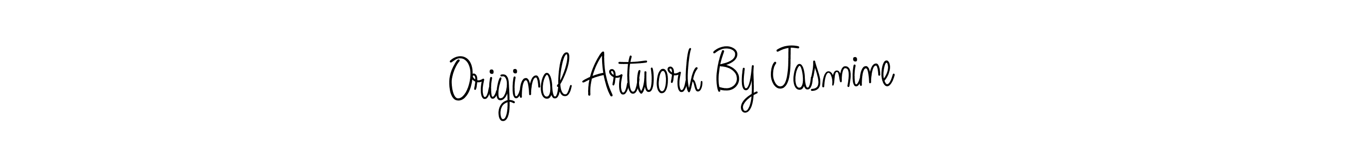 It looks lik you need a new signature style for name Original Artwork By Jasmine. Design unique handwritten (Angelique-Rose-font-FFP) signature with our free signature maker in just a few clicks. Original Artwork By Jasmine signature style 5 images and pictures png