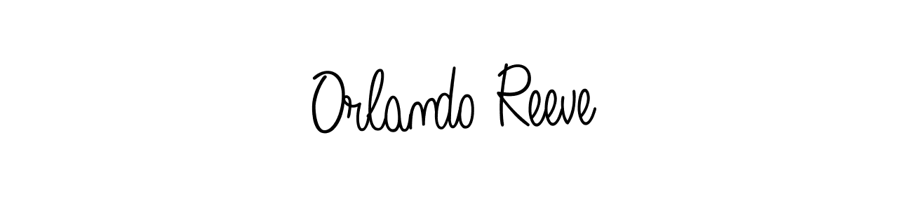 Make a beautiful signature design for name Orlando Reeve. Use this online signature maker to create a handwritten signature for free. Orlando Reeve signature style 5 images and pictures png