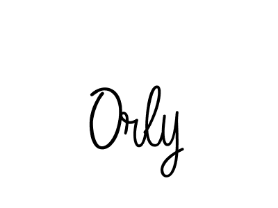 Orly stylish signature style. Best Handwritten Sign (Angelique-Rose-font-FFP) for my name. Handwritten Signature Collection Ideas for my name Orly. Orly signature style 5 images and pictures png