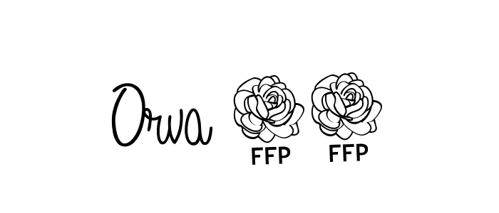 if you are searching for the best signature style for your name Orva 77. so please give up your signature search. here we have designed multiple signature styles  using Angelique-Rose-font-FFP. Orva 77 signature style 5 images and pictures png