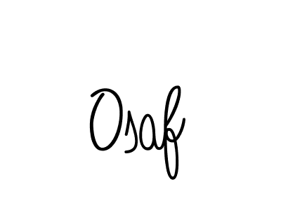 Create a beautiful signature design for name Osaf. With this signature (Angelique-Rose-font-FFP) fonts, you can make a handwritten signature for free. Osaf signature style 5 images and pictures png