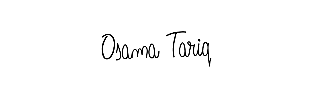 Angelique-Rose-font-FFP is a professional signature style that is perfect for those who want to add a touch of class to their signature. It is also a great choice for those who want to make their signature more unique. Get Osama Tariq name to fancy signature for free. Osama Tariq signature style 5 images and pictures png