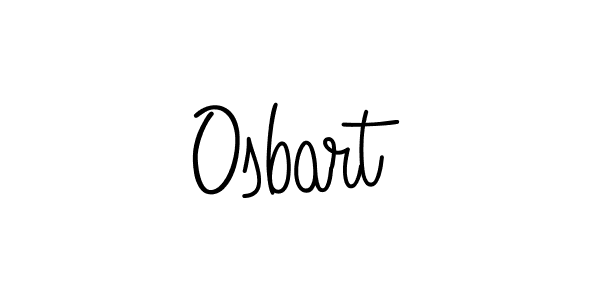 Also we have Osbart name is the best signature style. Create professional handwritten signature collection using Angelique-Rose-font-FFP autograph style. Osbart signature style 5 images and pictures png