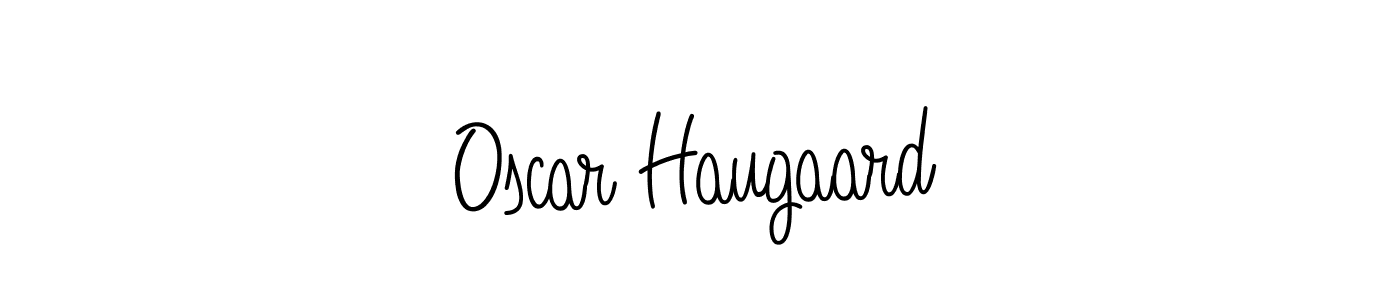 Also You can easily find your signature by using the search form. We will create Oscar Haugaard name handwritten signature images for you free of cost using Angelique-Rose-font-FFP sign style. Oscar Haugaard signature style 5 images and pictures png