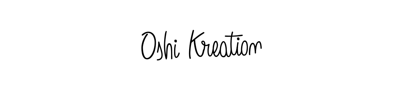 Once you've used our free online signature maker to create your best signature Angelique-Rose-font-FFP style, it's time to enjoy all of the benefits that Oshi Kreation name signing documents. Oshi Kreation signature style 5 images and pictures png