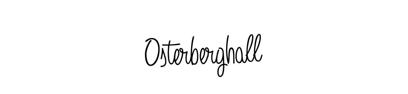 You can use this online signature creator to create a handwritten signature for the name Osterberghall. This is the best online autograph maker. Osterberghall signature style 5 images and pictures png