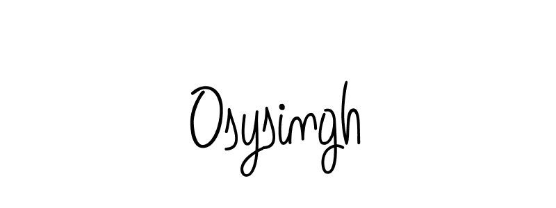 Once you've used our free online signature maker to create your best signature Angelique-Rose-font-FFP style, it's time to enjoy all of the benefits that Osysingh name signing documents. Osysingh signature style 5 images and pictures png