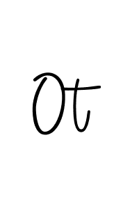 Make a beautiful signature design for name Ot. Use this online signature maker to create a handwritten signature for free. Ot signature style 5 images and pictures png