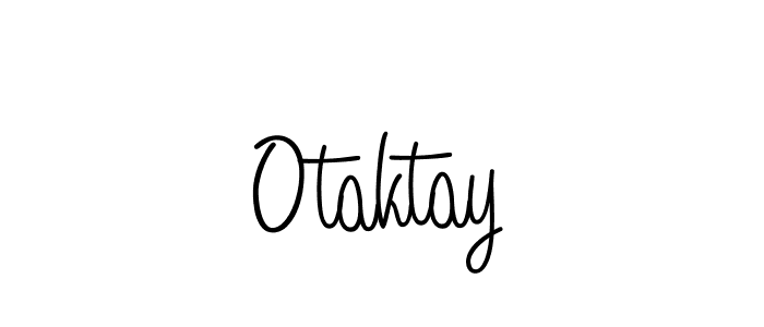 It looks lik you need a new signature style for name Otaktay. Design unique handwritten (Angelique-Rose-font-FFP) signature with our free signature maker in just a few clicks. Otaktay signature style 5 images and pictures png