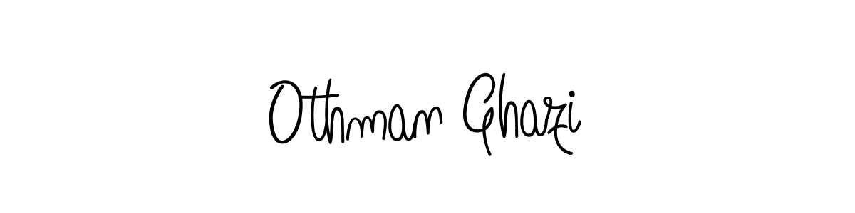 Make a beautiful signature design for name Othman Ghazi. With this signature (Angelique-Rose-font-FFP) style, you can create a handwritten signature for free. Othman Ghazi signature style 5 images and pictures png