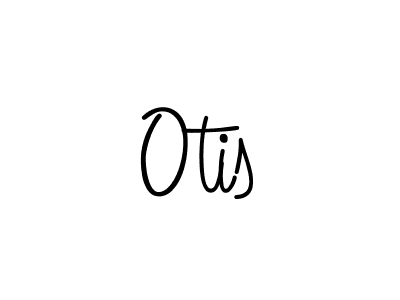 Make a beautiful signature design for name Otis. With this signature (Angelique-Rose-font-FFP) style, you can create a handwritten signature for free. Otis signature style 5 images and pictures png