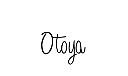 Best and Professional Signature Style for Otoya. Angelique-Rose-font-FFP Best Signature Style Collection. Otoya signature style 5 images and pictures png