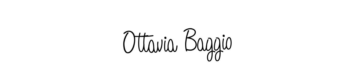 How to make Ottavia Baggio name signature. Use Angelique-Rose-font-FFP style for creating short signs online. This is the latest handwritten sign. Ottavia Baggio signature style 5 images and pictures png