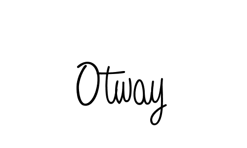 Design your own signature with our free online signature maker. With this signature software, you can create a handwritten (Angelique-Rose-font-FFP) signature for name Otway. Otway signature style 5 images and pictures png