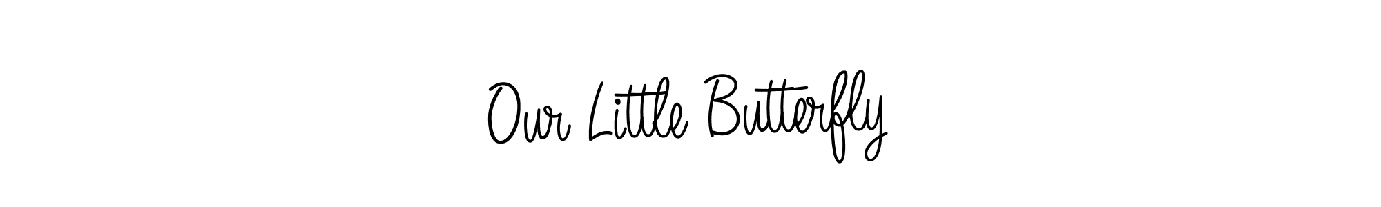 It looks lik you need a new signature style for name Our Little Butterfly. Design unique handwritten (Angelique-Rose-font-FFP) signature with our free signature maker in just a few clicks. Our Little Butterfly signature style 5 images and pictures png
