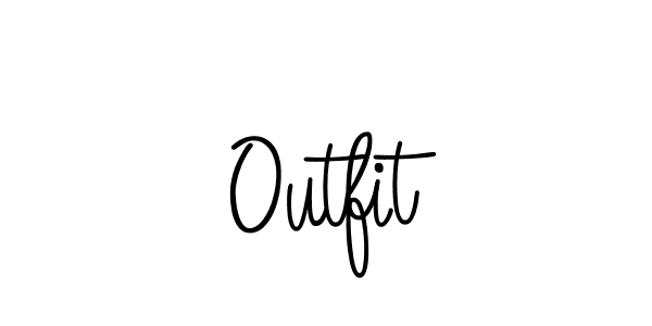 Make a beautiful signature design for name Outfit. Use this online signature maker to create a handwritten signature for free. Outfit signature style 5 images and pictures png